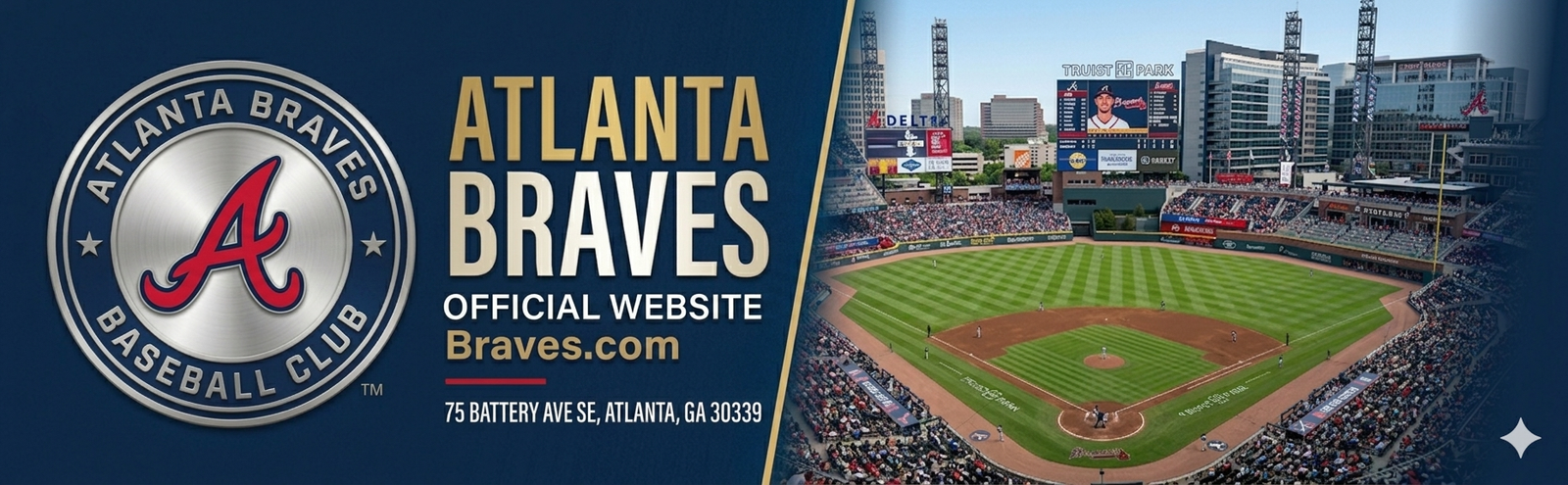 Atlanta Braves ballpark header