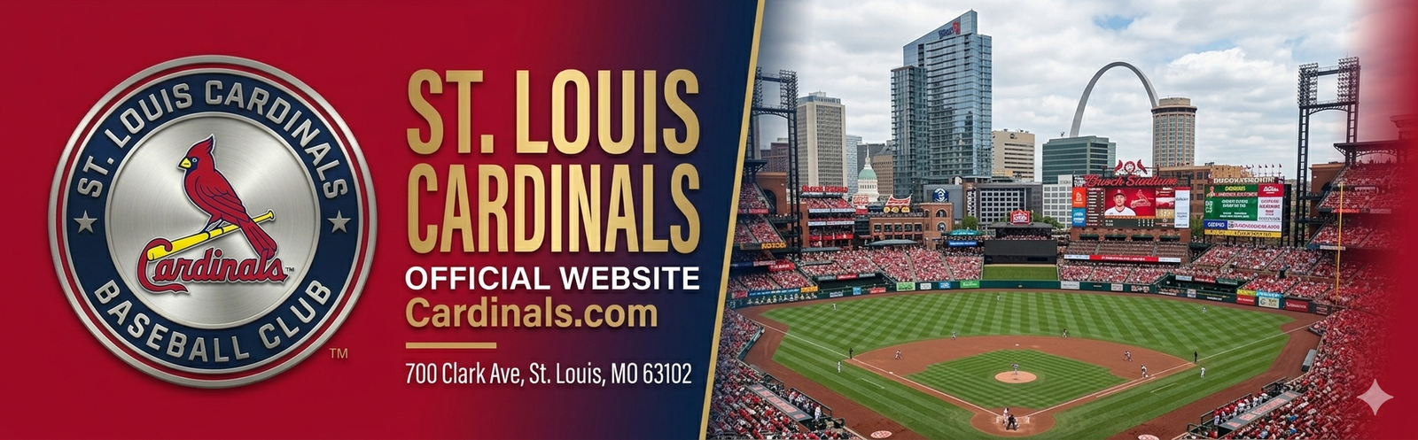 St. Louis Cardinals ballpark header