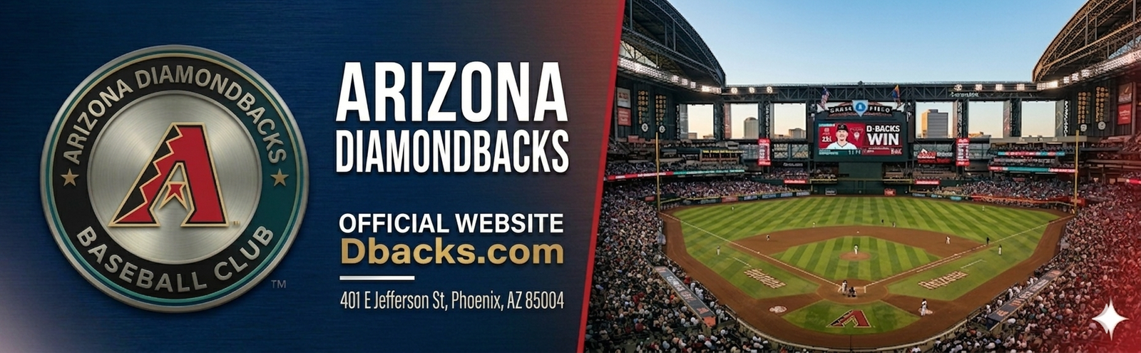 Arizona Diamondbacks ballpark header