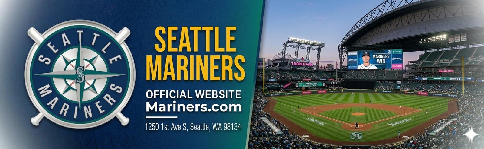 Seattle Mariners ballpark header