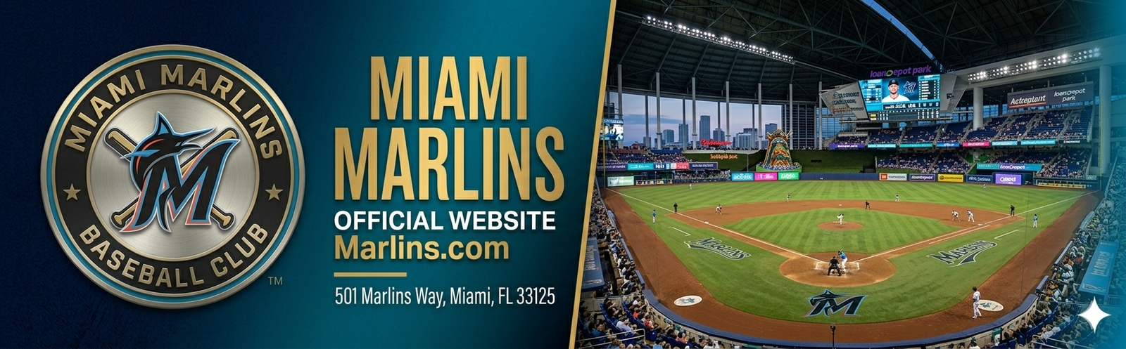 Miami Marlins ballpark header