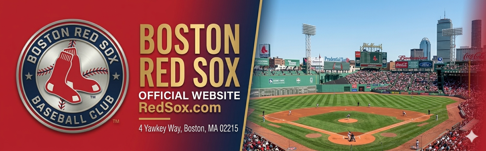 Boston Red Sox ballpark header
