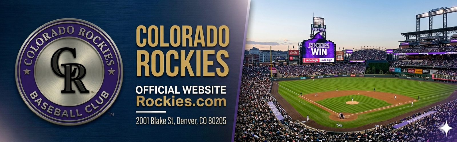 Colorado Rockies ballpark header