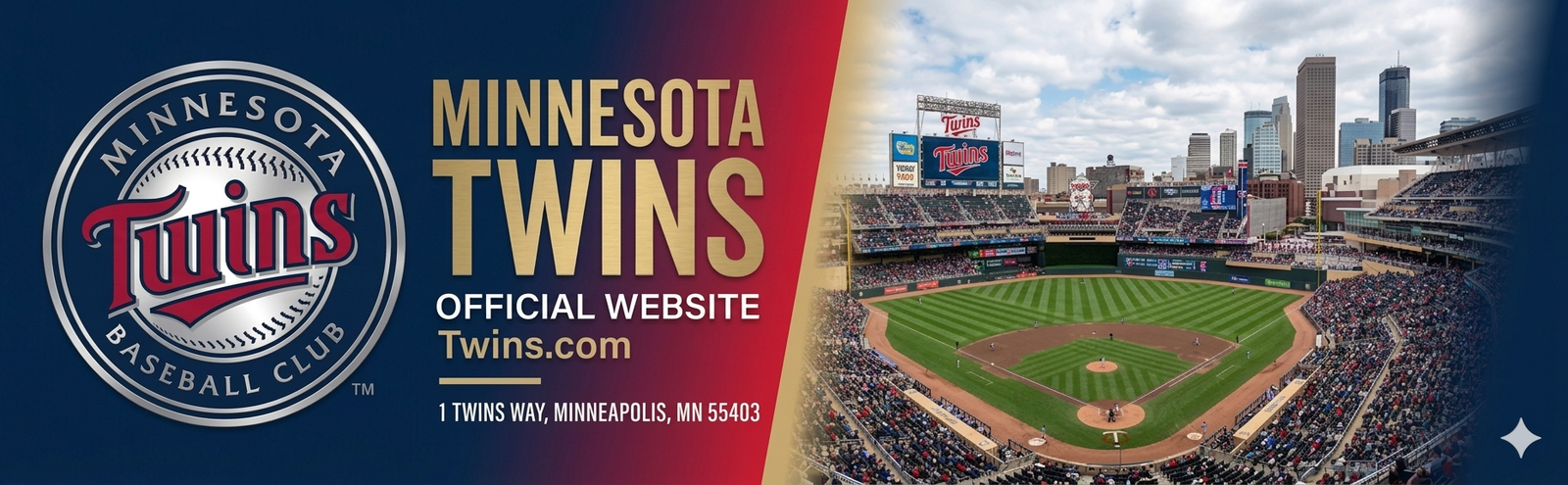 Minnesota Twins ballpark header
